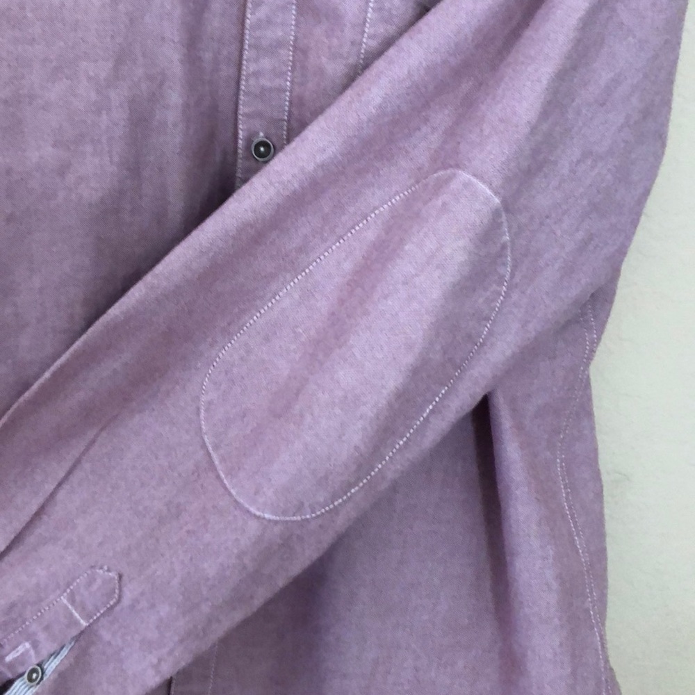 Red Button Down - Picture 3 of 7